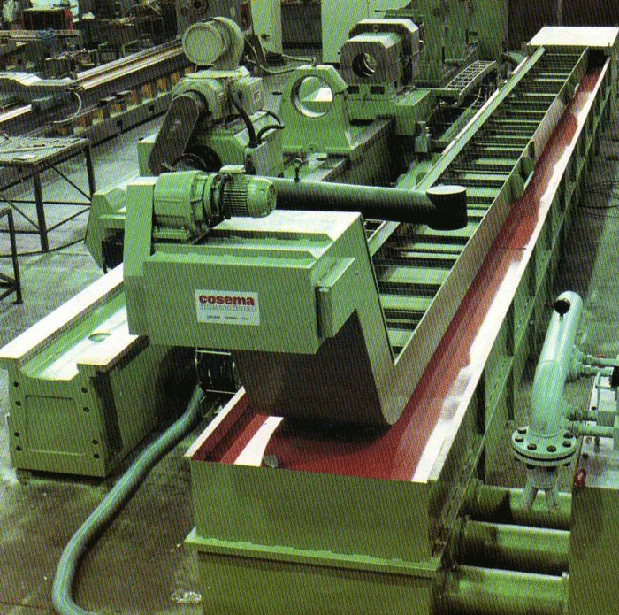 deep hole drilling set up