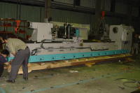 Annnyang 40 inch swing lathe rear