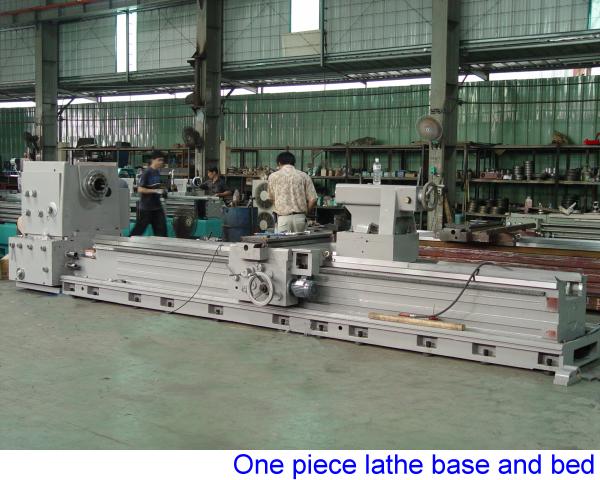 a lathe in assembly
