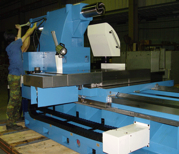 hyadaulic tailstock front