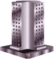Mid State machinery cross column fixture
