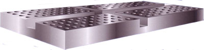Mid State Machinery sub plates and risers