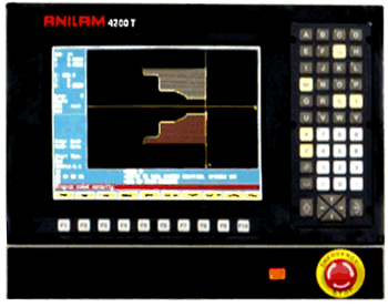 The Anilam 4200 CNC lathe control