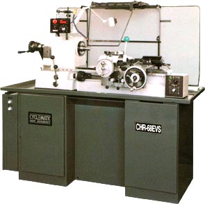 Cyclematic CHR-68-EVS precision turret lathe with electronic variable speed