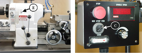 variable speed and direction control on cyclematic CTL618 lathe