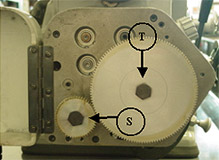 end train change gears on cyclematic ctl618 lathe