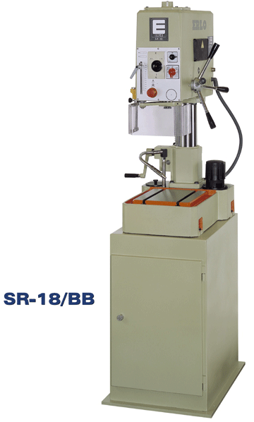 Erlo SR-18-BB bench drill on cabinet base