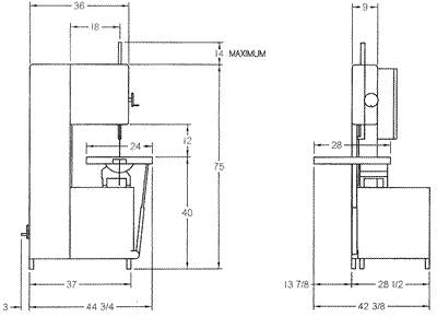 Grob 4v18 dimensional drawing