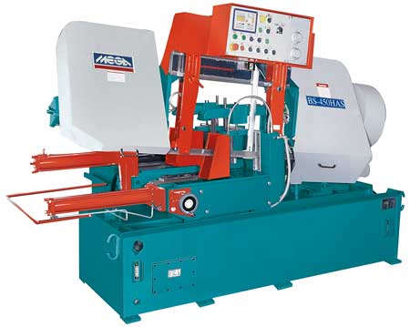 Mega BS-450SA smi-automatic saw