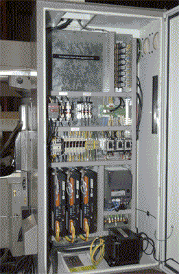 CNC ready electronics cabinet on Topwell bed mill