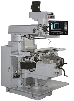 Topwell 5A-GL 2 or 3 axis CNC Knee mill with 40 inch travel