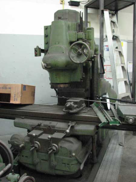 used Milwaukee vertical mill