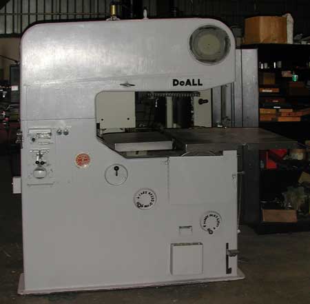 used DoAll 36-3 band saw