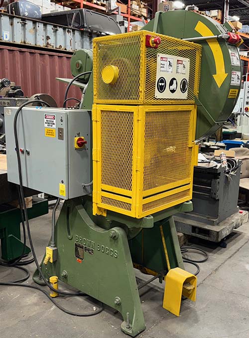 used brown-boggs 14LW 30 ton punch press