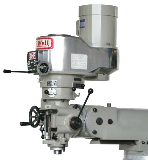 Topwell variable speed mill head