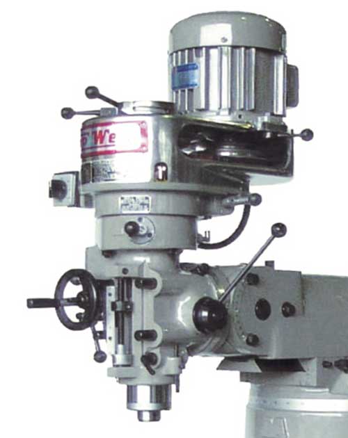 Topwell 3S 8 speed milling head