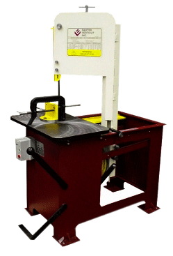 Baxter Verticut roll in style cut off bandsaw